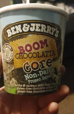Boom chocolatta core non-dairy frozen dessert