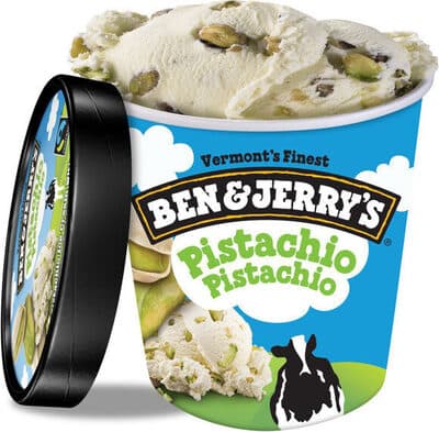 Pistachio Ice Cream With Lightly Roasted Pistachios