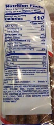 Low fat pretzels