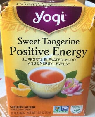 Yogi Sweet Tangerine Positive Energy Herbal Tea