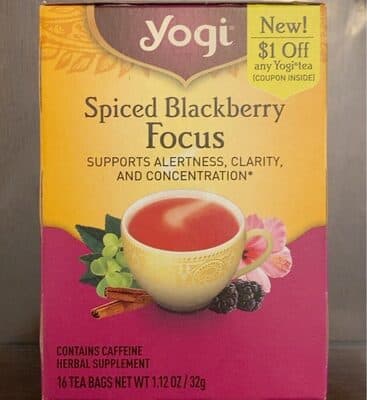 Spiced Blackberry Focus Tea