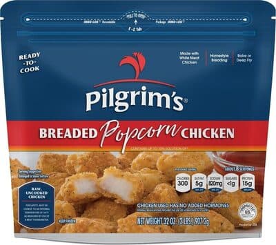 Breaded Popcorn Chicken