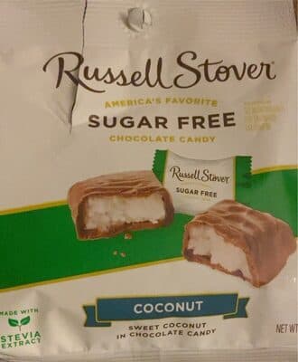 Sweet Coconut in Chocolate Candy