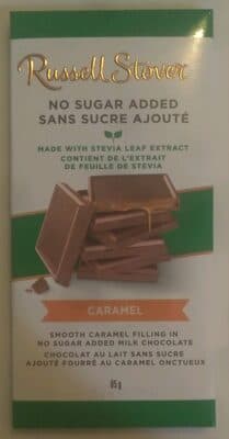 Smooth Caramel Filling in Chocolate Candy