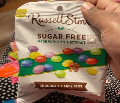 Chocolate Sugar Free Candy Gems