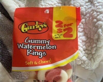 Gummy Watermelon Rings