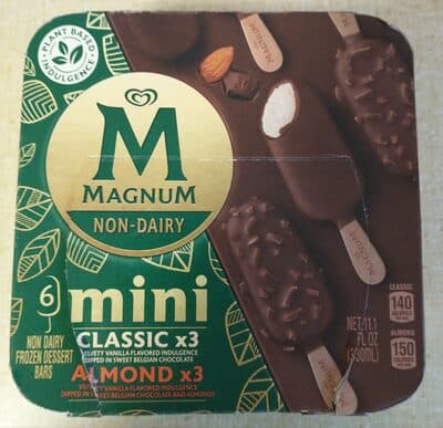 Mini Non-Dairy Frozen Dessert Bars