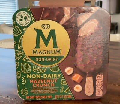 Non-Dairy Hazelnut Crunch Frozen Dessert Bar