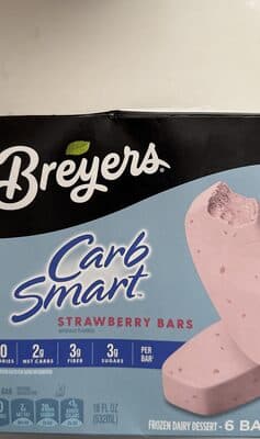 Carb Smart Strawberry Bars