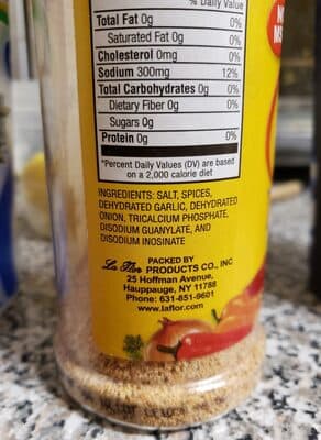 LA FLOR, ADOBO CON SAZON ALL-PURPOSE SEASONING