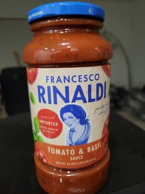 Tomato & Basil Pasta Sauce