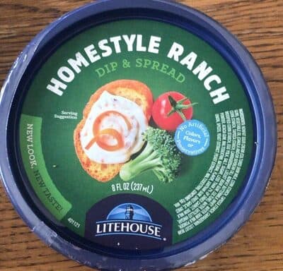 Homestyle ranch dip