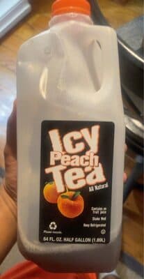 Icy Peach Tea