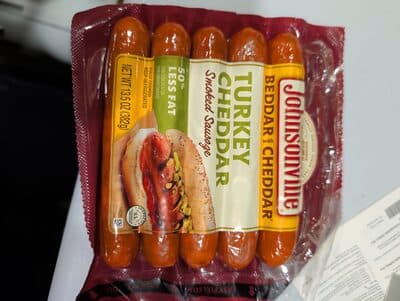 Turkey Cheddar Smoked Sausage