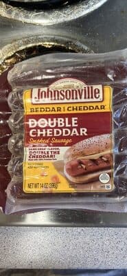 Beddar with Cheddar Smoked Sausage Link