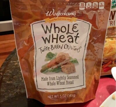 Whole Wheat Twice-Baked Croutons