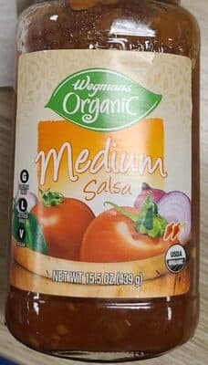 Wegmans Organic Medium Salsa