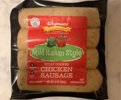 Mild Italian Style Chicken Sausage