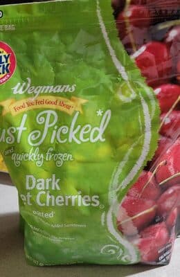 Wegmans Frozen Dark Cherries