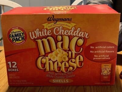 White Cheddar Mac ‘n Cheese Shells