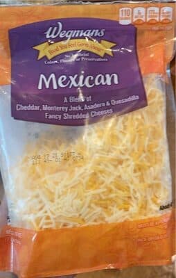 Mexican Shredded Cheese Blend
