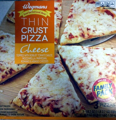 Thin Crust Cheese Pizza