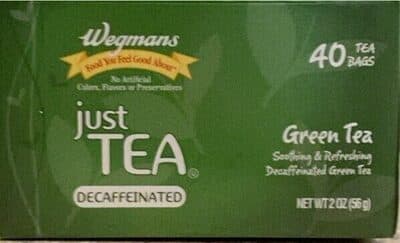 Decaffeinated Green Tea
