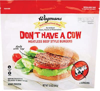 MEATLESS BEEF STYLE BURGERS
