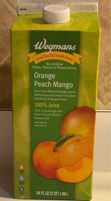 Orange Peach Mango Juice