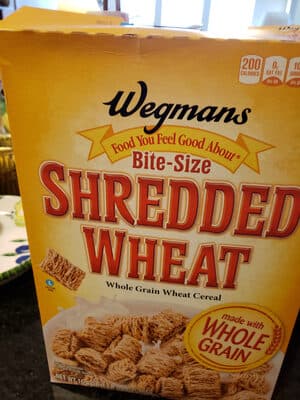WEGMANS, SHREDDED WHEAT WHOLE GRAIN WHEAT CEREAL