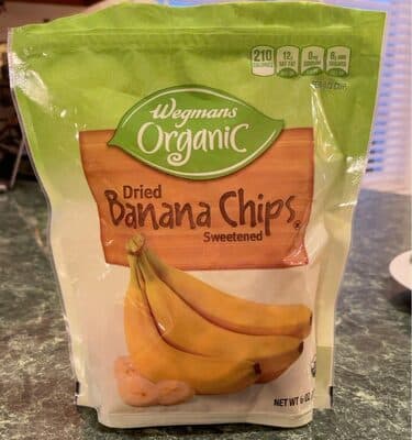 Dried Sweetened Banana Chips