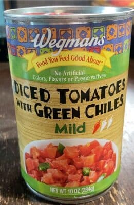 Diced Tomatoes with Green Chiles