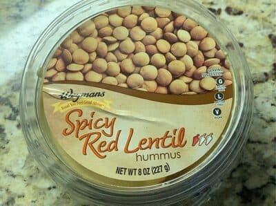 Spicy Red Lentil Hummus