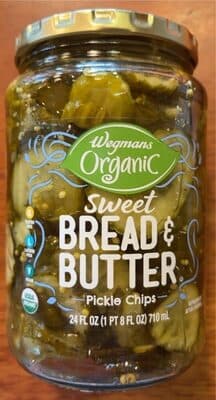 Sweet Bread & Butter Pickle Chips