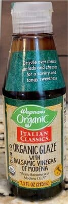 Organic Glaze with Balsamic Vinegar of Modena