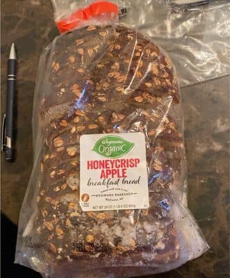Honeycrisp Apple breakfast bread