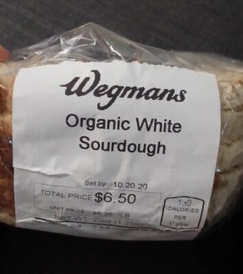 Organic White Sourdough