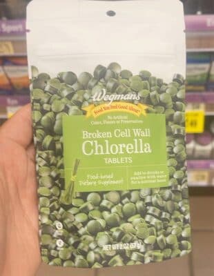 Broken cell wall chlorella