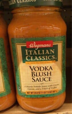 Vodka Blush Sauce