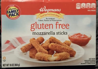 Gluten Free Mozzarella Sticks