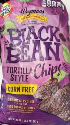 Black Bean Tortilla Style Chips