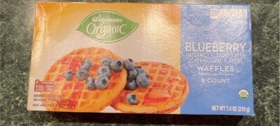 Organic Blueberry Waffles