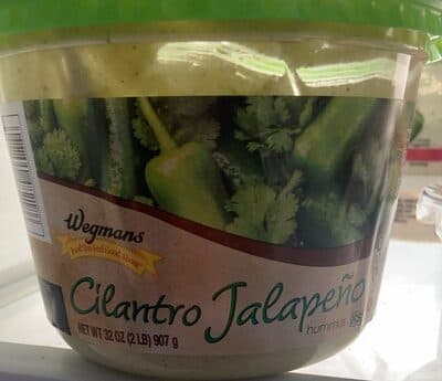 Cilantro Jalapeno Hummus