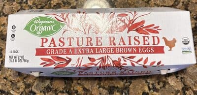 Pasture Raised Grade A Extra Large Brown Eggs