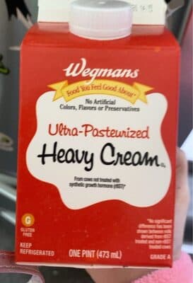 Ultra-Pasteurized Heavy Cream