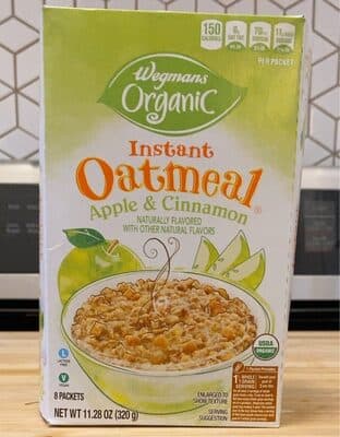 Apple & Cinnamon Instant Oatmeal