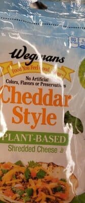 Cheddar style plant based
