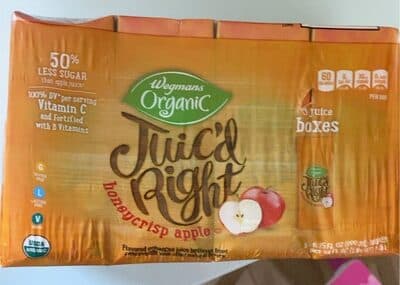 Honey Crisp Apple Juice Boxes