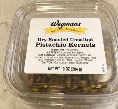 Dry Roasted Unsalted Pistachio Kernels