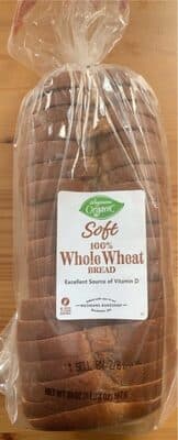Soft 100% Whole Wheat Bread